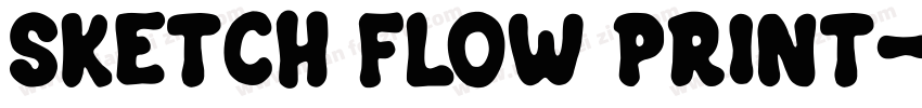 Sketch Flow Print字体转换